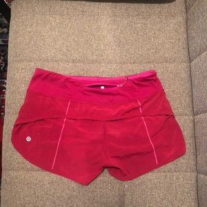 Lululemon Speed Up Shorts 2.5 inseam